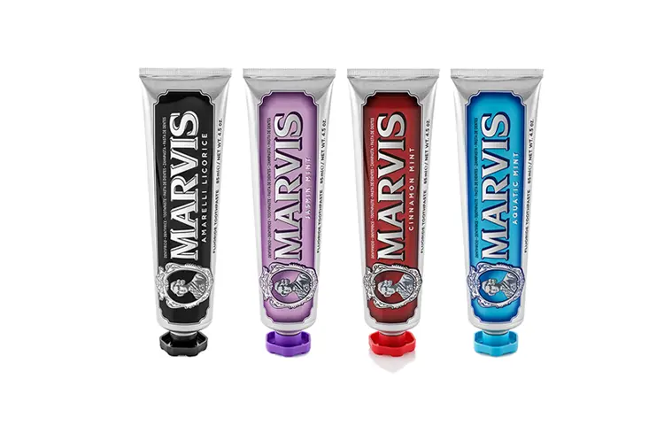 

Классическая зубная паста для очистки, освежения дыхания, ухода за деснами 85мл*4 Marvis, Lico* jasmine * cinnamon * ocean