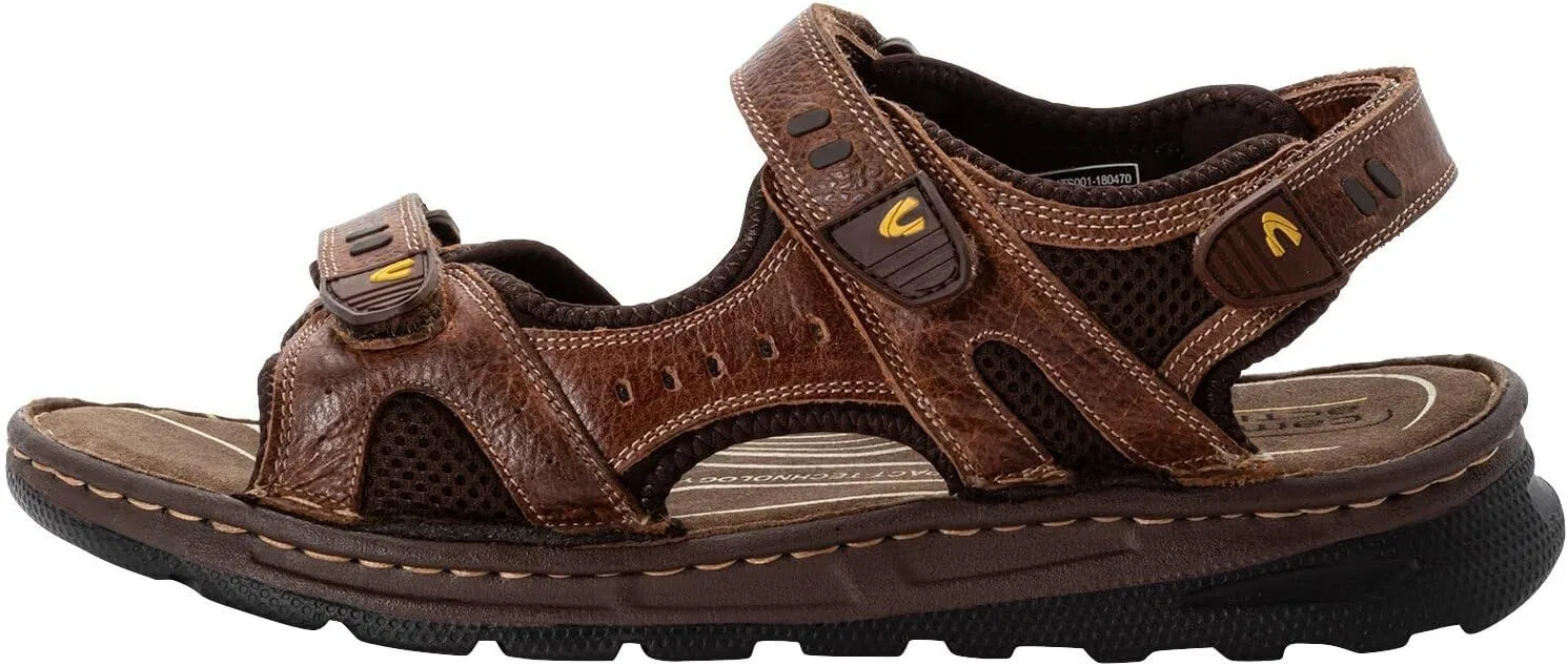 Мужские треккинговые сандалии Camel Active из натуральной кожи — фото 2