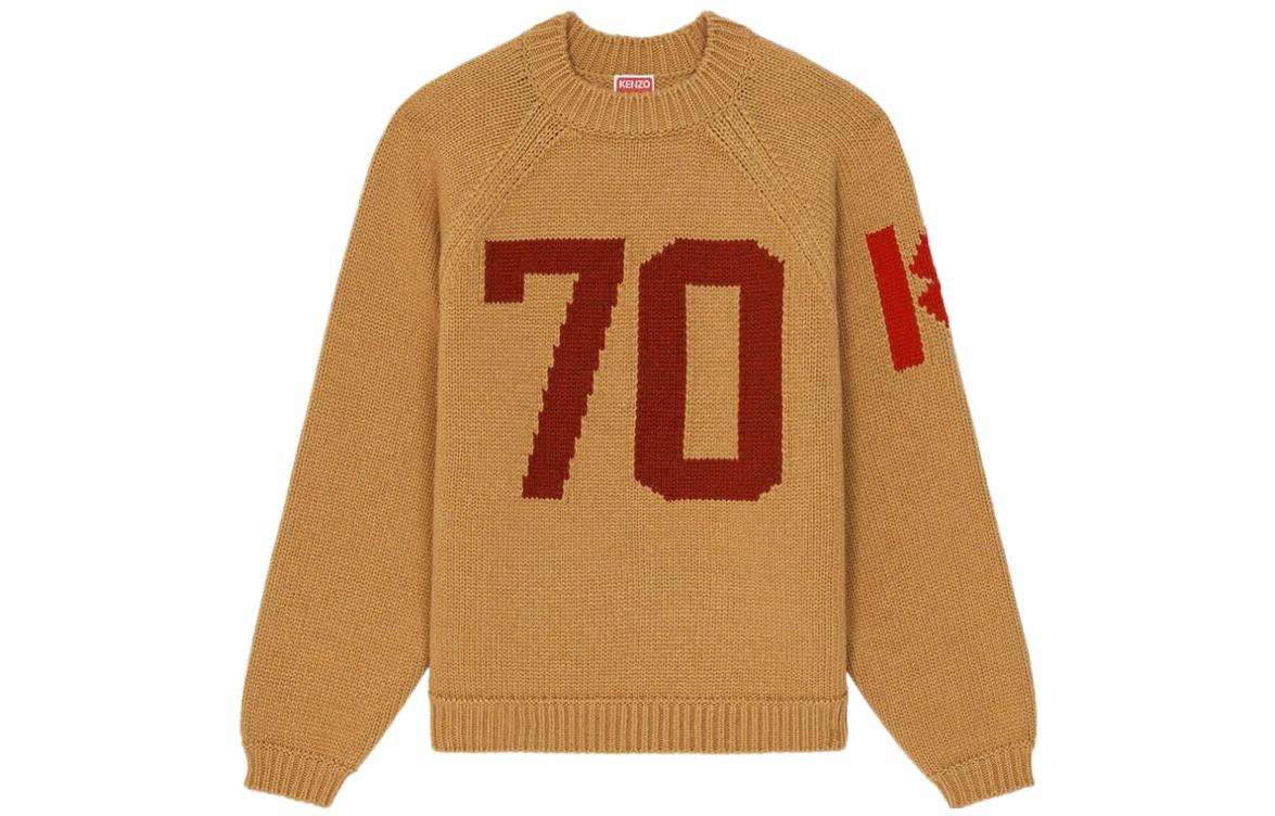 

KENZO Свитер x Nigo FW22 Knitwear Men's Dark Camel
