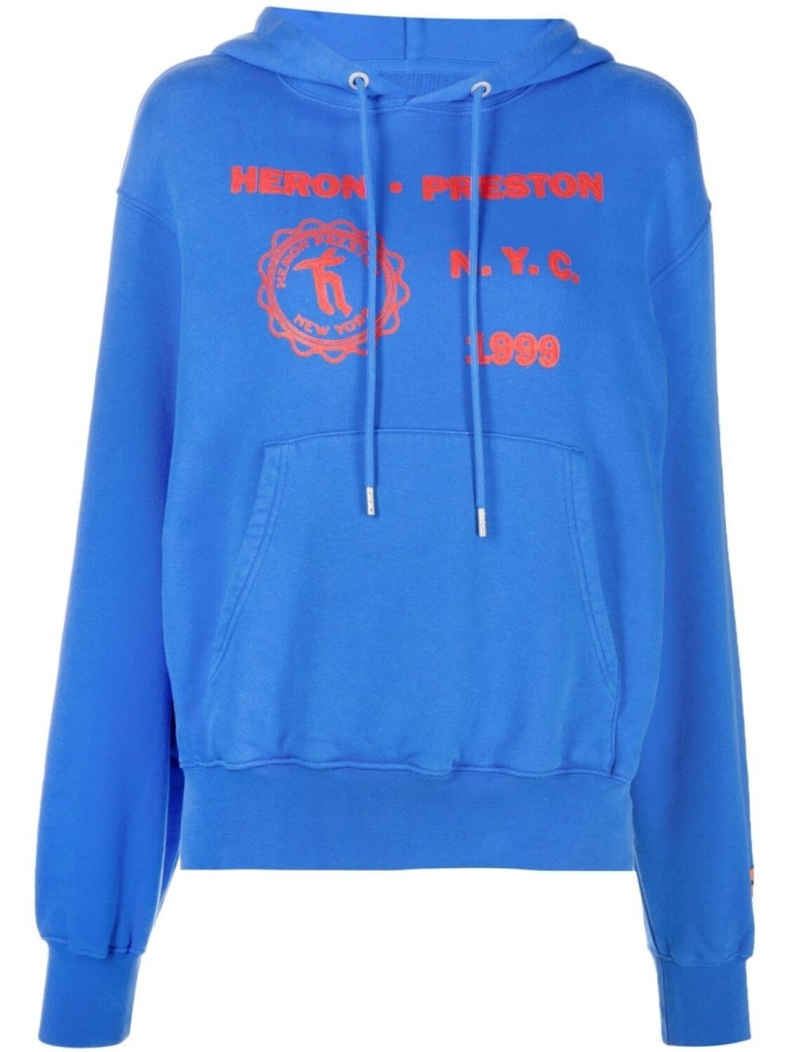 

Heron Preston худи Medieval с графичным принтом, синий