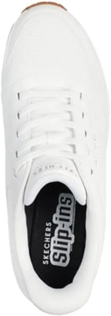 Мужские кроссовки Skechers Uno - Banksia без застежек, белый — фото 3
