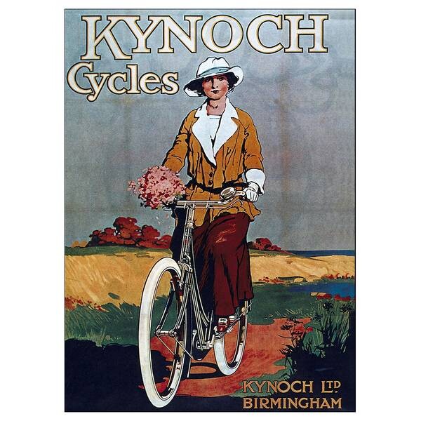 

Картина на холсте LegendArte Kynoch Cycles, многоцветный