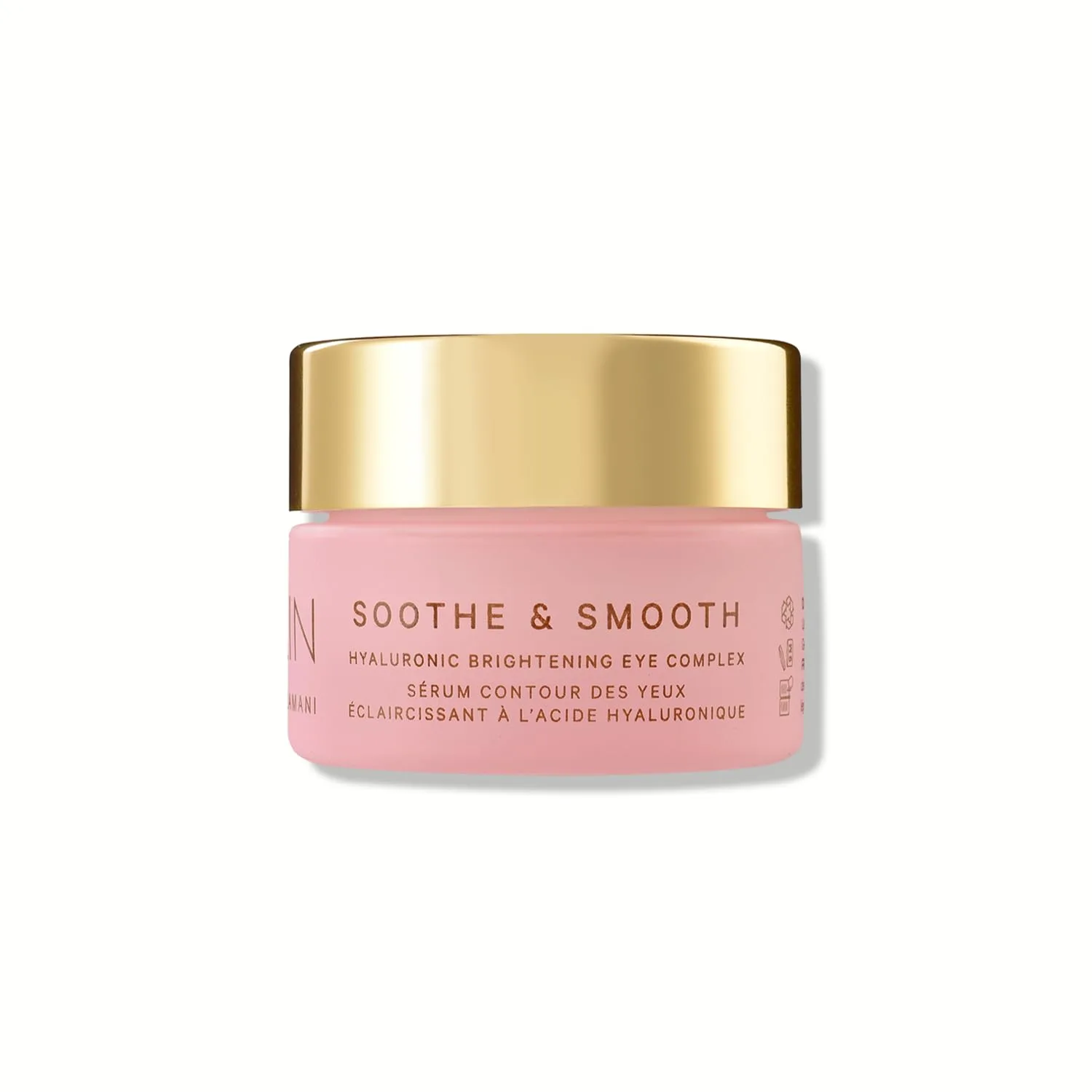 MZ SKIN Soothe & Smooth Hyaluronic Brightening Eye Complex 0.47 fl oz | Антивозрастной крем для глаз с гиалуроновой кислотой, трипептидами и корой альбиции | Темные круги, морщинки и отечность Mz Skin By Maryam Zamani Md