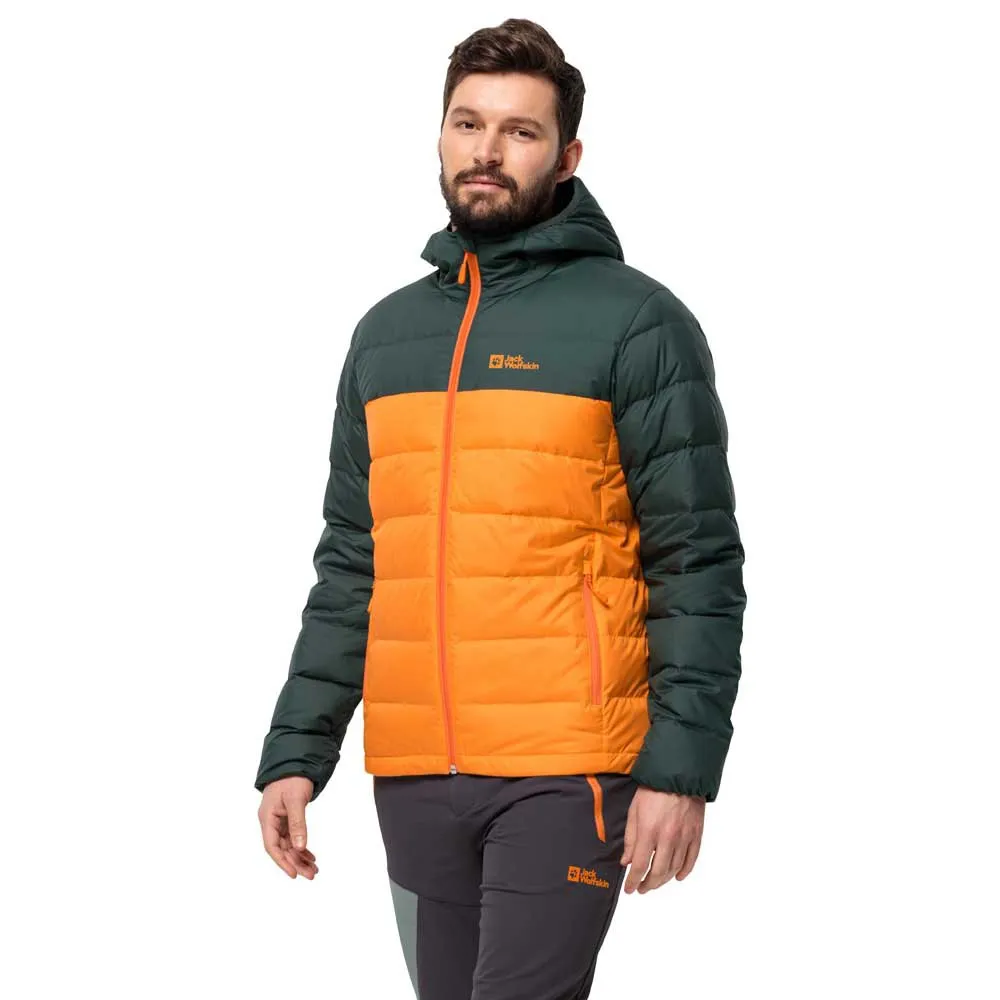 

Худи Jack Wolfskin Ather Down, оранжевый