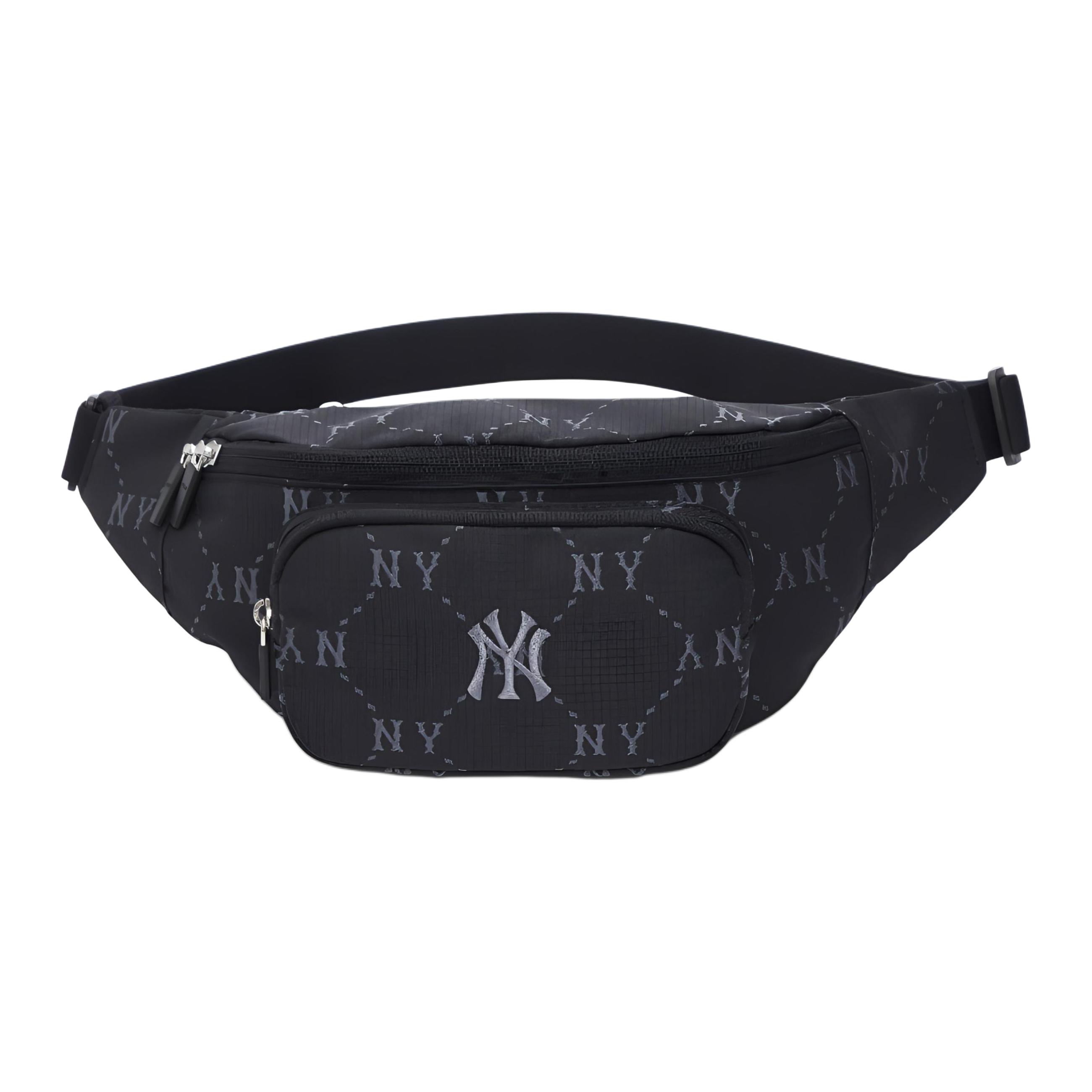 

MLB Сумка-слинги из полиэстера на одно плечо, через плечо, MONOGRAM Reading Collection, стандартные, унисекс, черного цвета