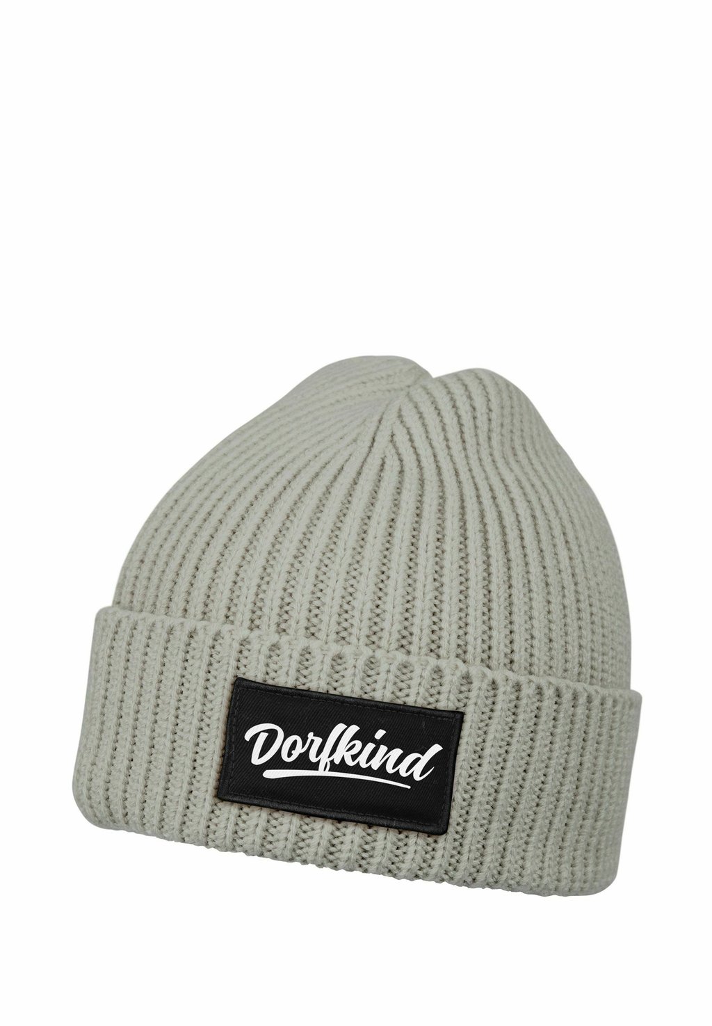 

Шапка PATCH MIT SPRUCH DORFKIND AUFDRUCK LUSTIG MoonWorks, серый