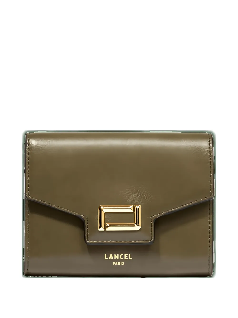 

Кожаный кошелек Angele Lancel, зеленый