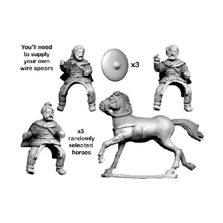 

Немецкая тяжелая кавалерия, Historical Miniatures - Ancient - Germans (28mm) (Crusader Miniatures)