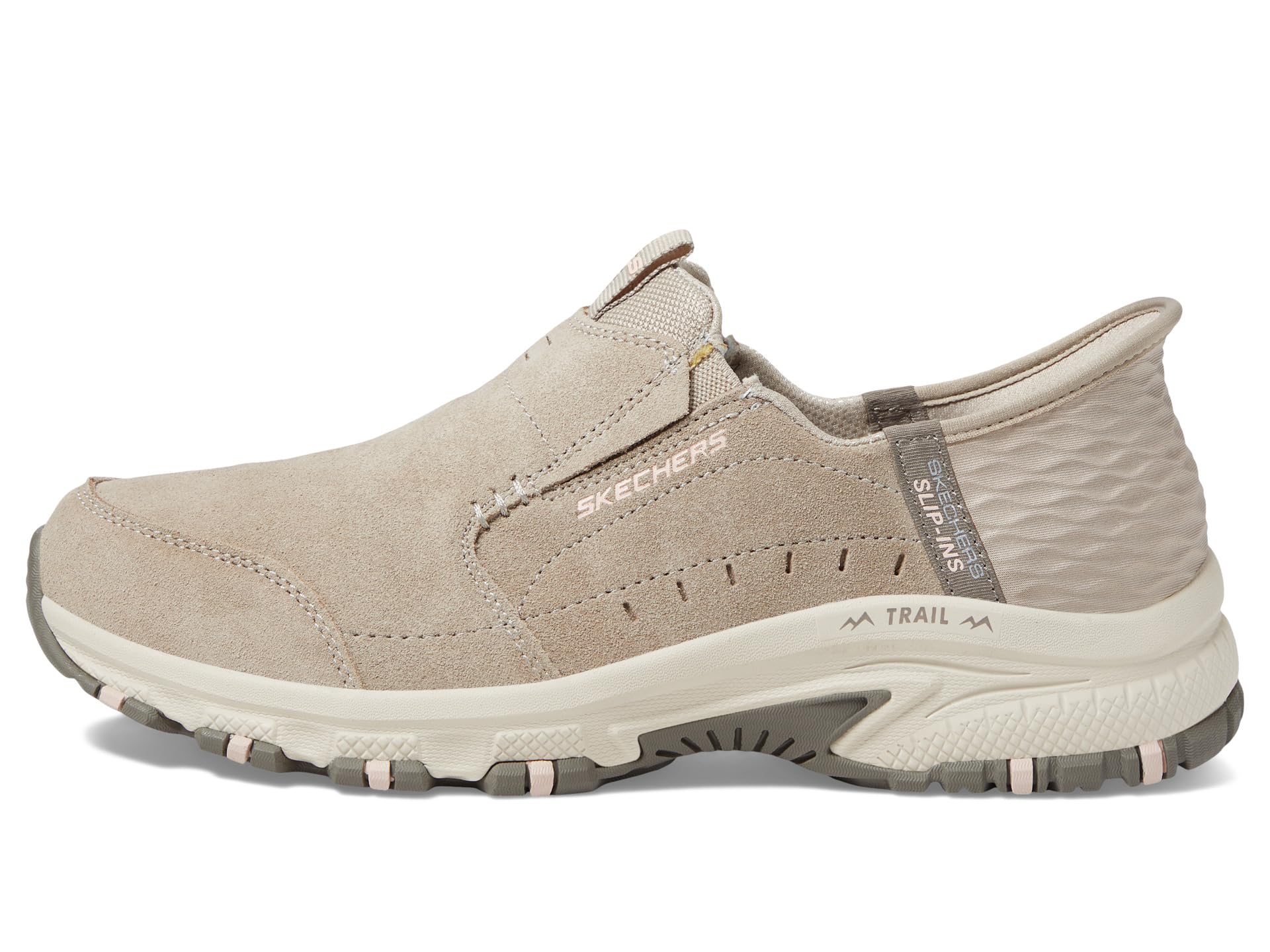 Кроссовки SKECHERS Hillcrest - Sunapee Hands Free Slip-Ins, серо-коричневый — фото 4