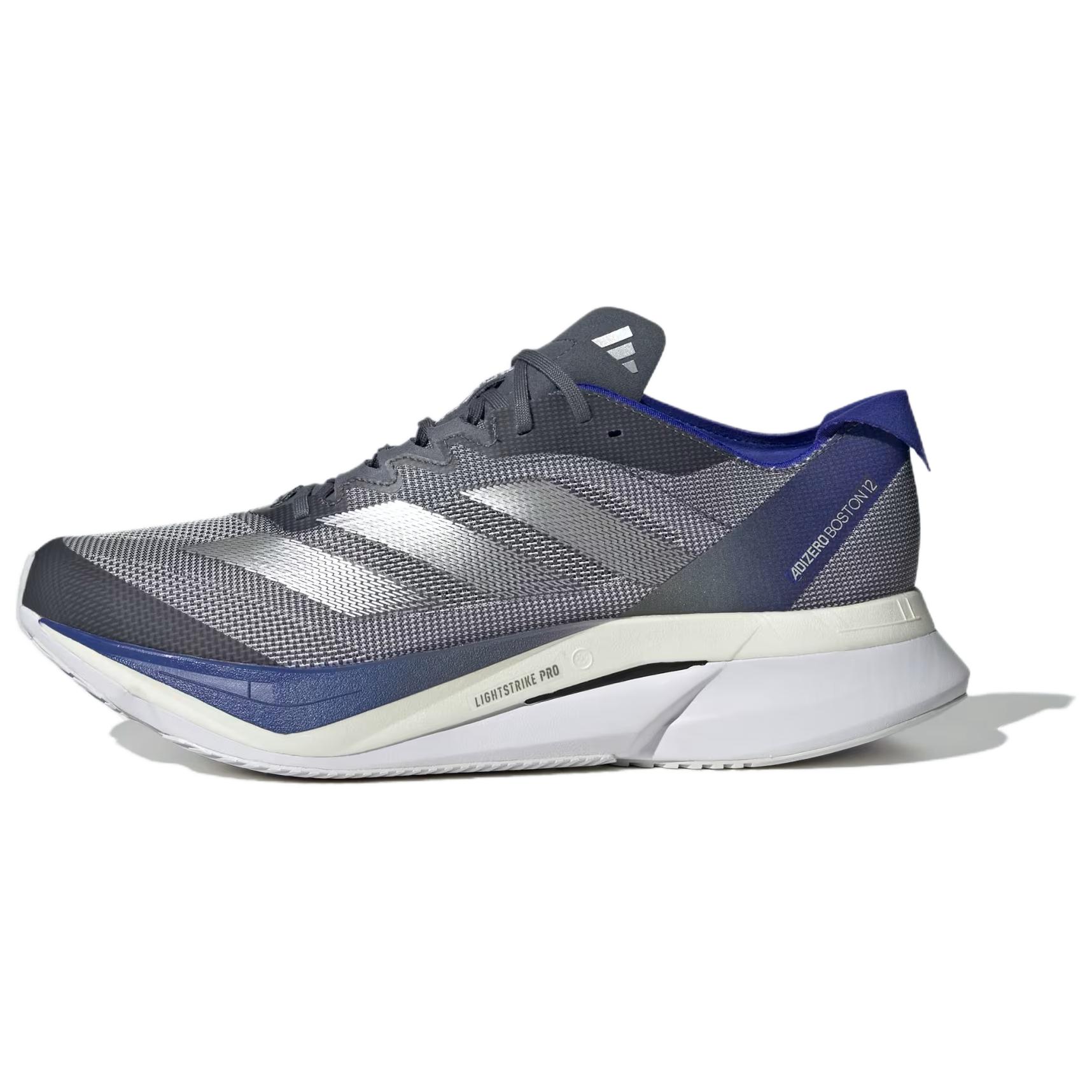

Adidas Кроссовки Adizero Boston 12 Onix Matte Silver Lucid Blue