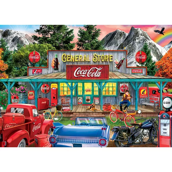 Шедевры - пазл из 3000 деталей магазина Coca-Cola для взрослых Masterpieces Puzzles, multicolor — фото 2