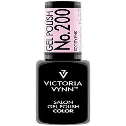 Victoria Vynn Society Pink 200 UV LED Гель-лак для ногтей Цветной пастельный гибридный маникюр Soak Off 8 мл
