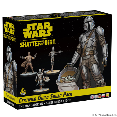 

Фигурка Certified Guild (The Mandalorian Squad Pack) Star Wars: Shatterpoint