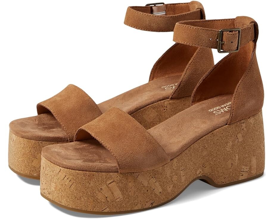 

Туфли TOMS Laila, цвет Tan Suede