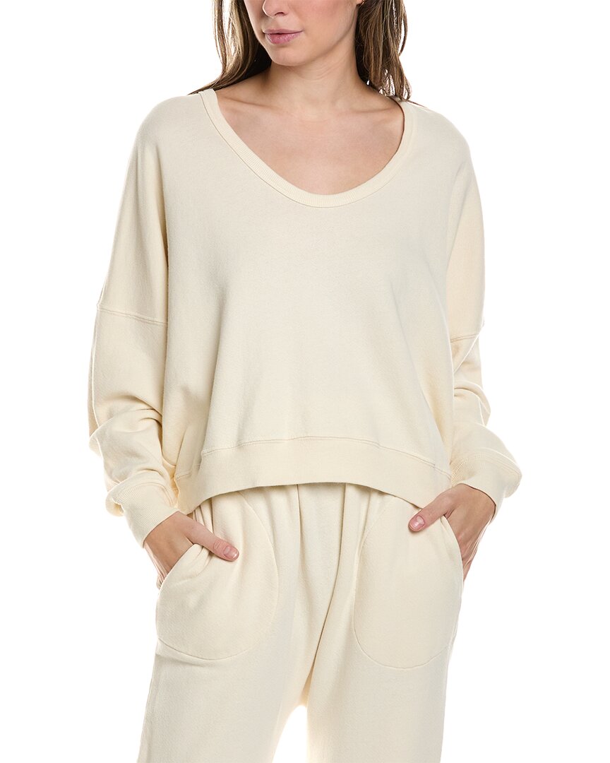 

Отличный товарищ по команде свитшот с U-образным вырезом THE GREAT, белый