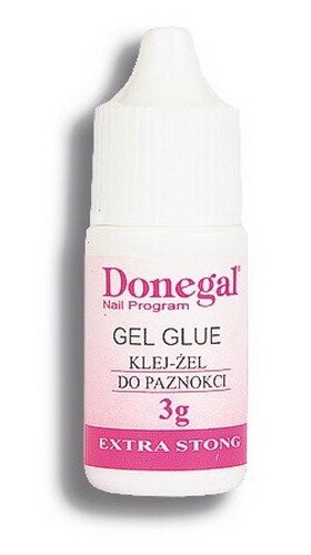 

Донегол, бесцветный клей для ногтей, 3 г, Donegal