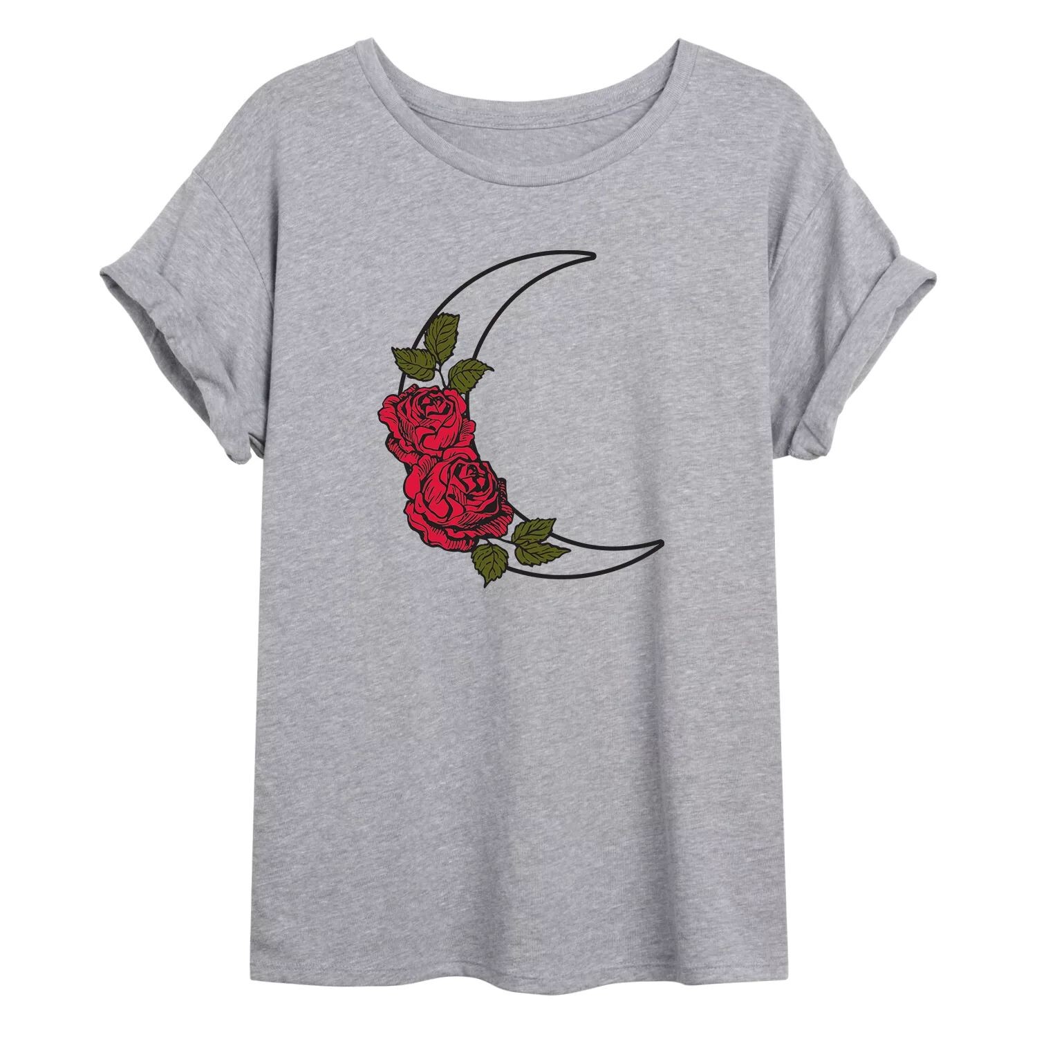 

Большая футболка для юниоров Rose Crescent Moon Licensed Character