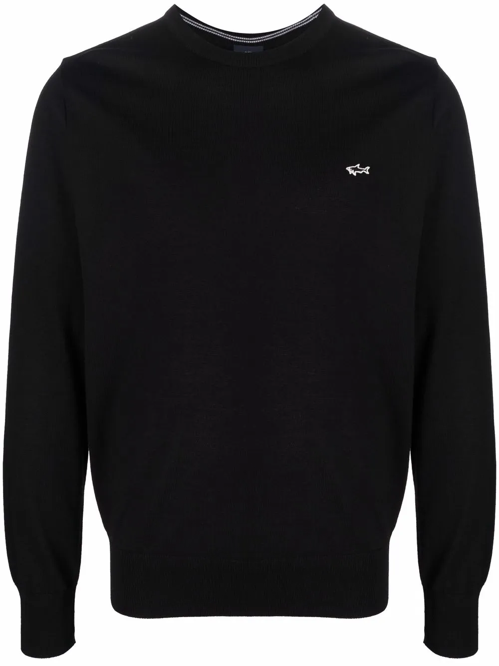 

Джемпер с вышитым логотипом Paul & Shark, черный