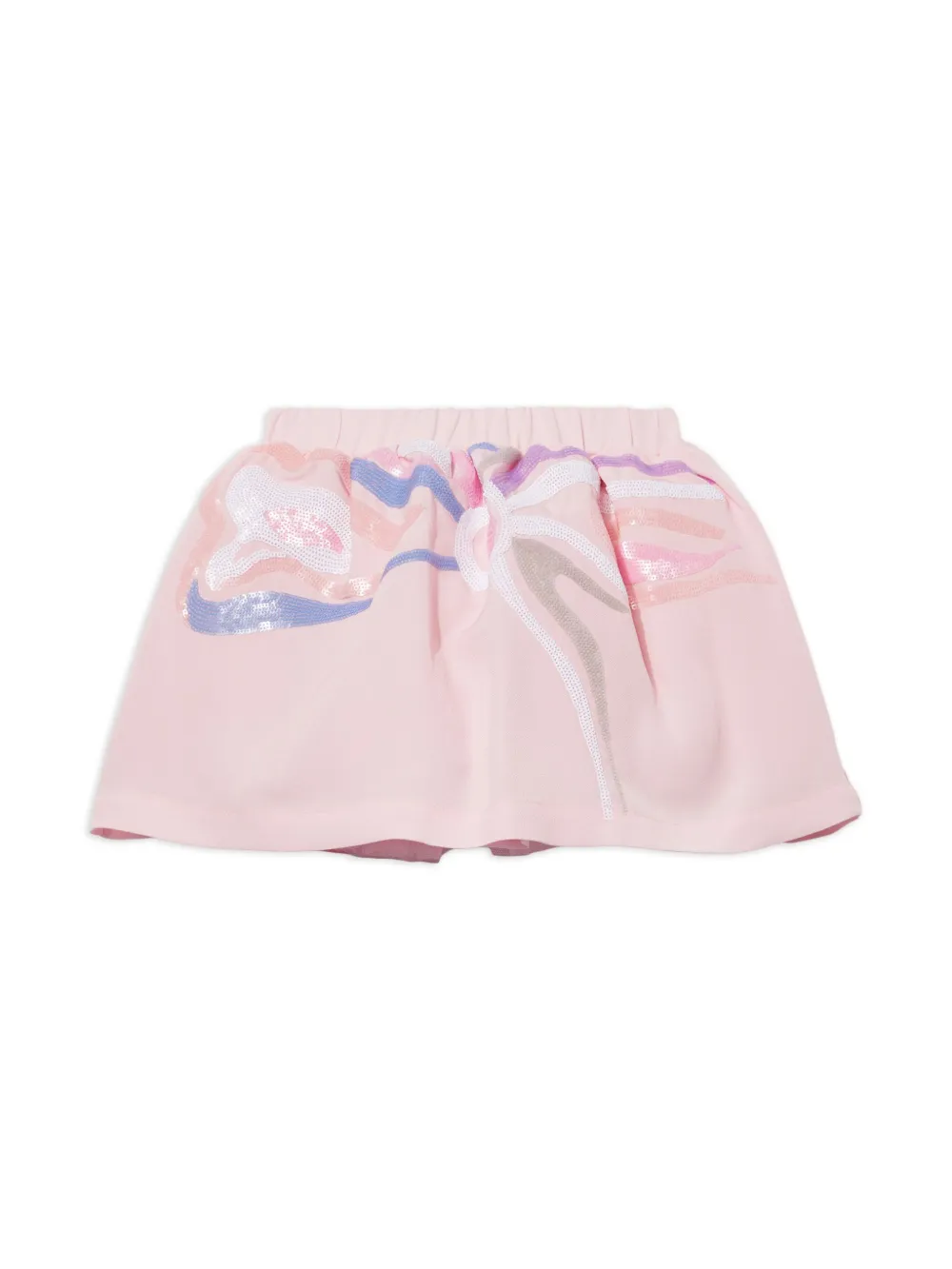 

Декорированная юбка мини Marmo PUCCI Junior, розовый