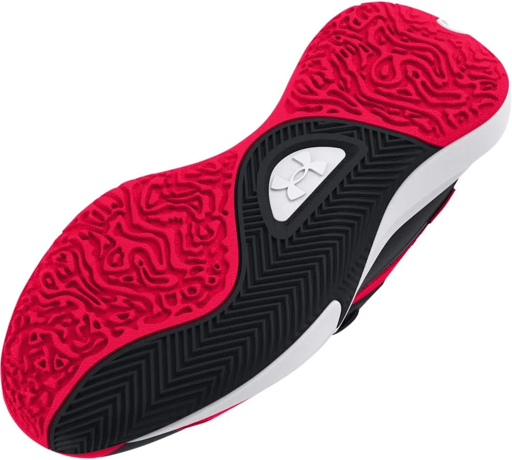Мужские баскетбольные кроссовки Under Armour UA Lockdown 7 Low, Red — фото 3