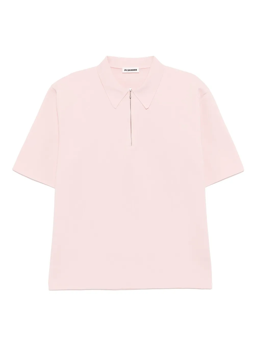 

Футболка поло с короткими рукавами JIL SANDER, розовый
