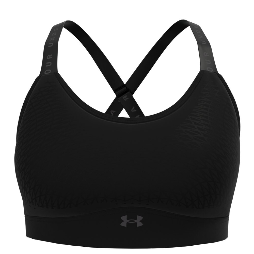 

Спортивный бюстгальтер Under Armour Infinity Mid Covered, черный