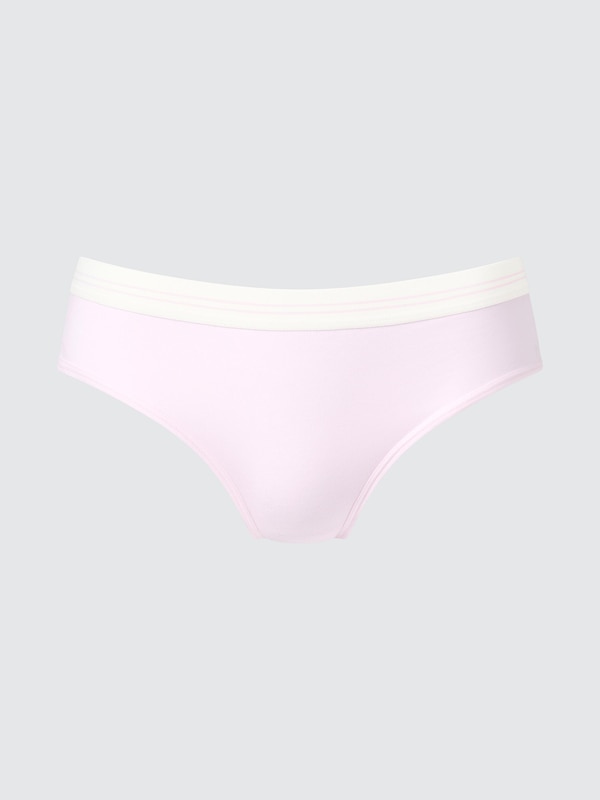 

Трусы с низкой посадкой в полоску Uniqlo, 10 pink
