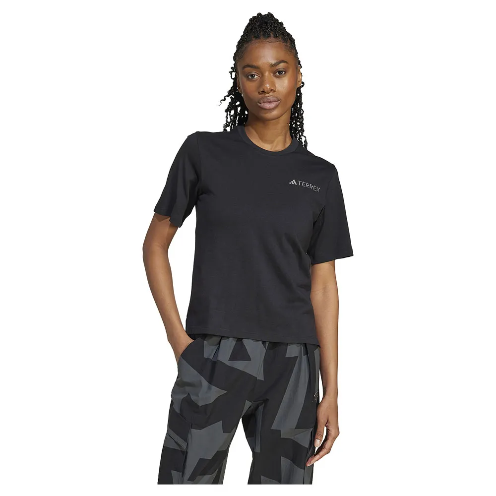 

Футболка с коротким рукавом adidas Terrex Xploric Logo, черный