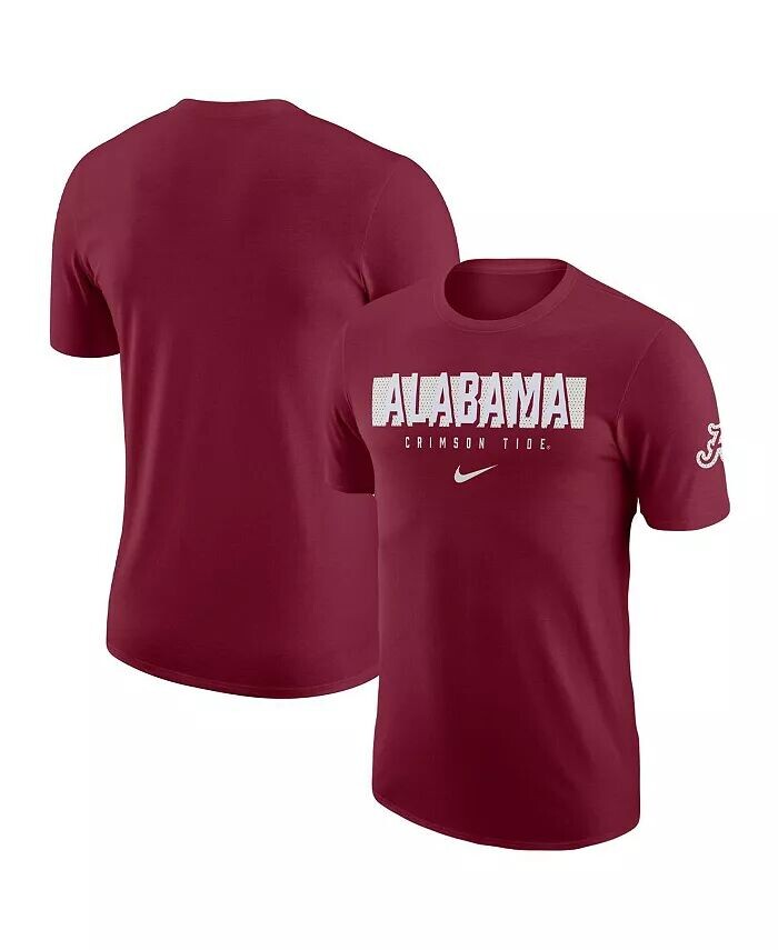 

Мужская футболка Crimson Alabama Crimson Tide Campus Gametime Nike