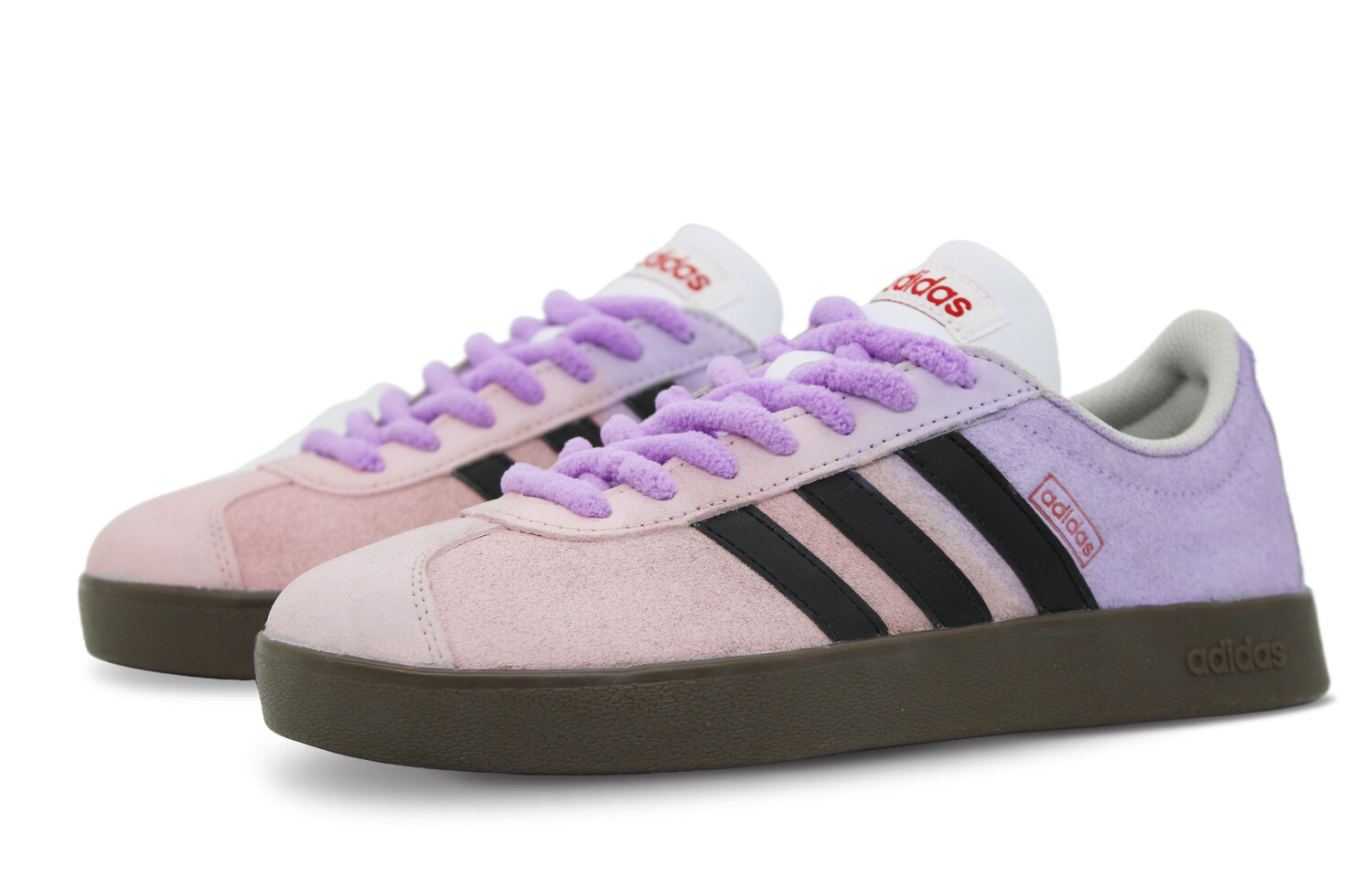 

Кроссовки adidas neo Vl Court Skateboarding Shoes Unisex Low-top Pink, фиолетовый