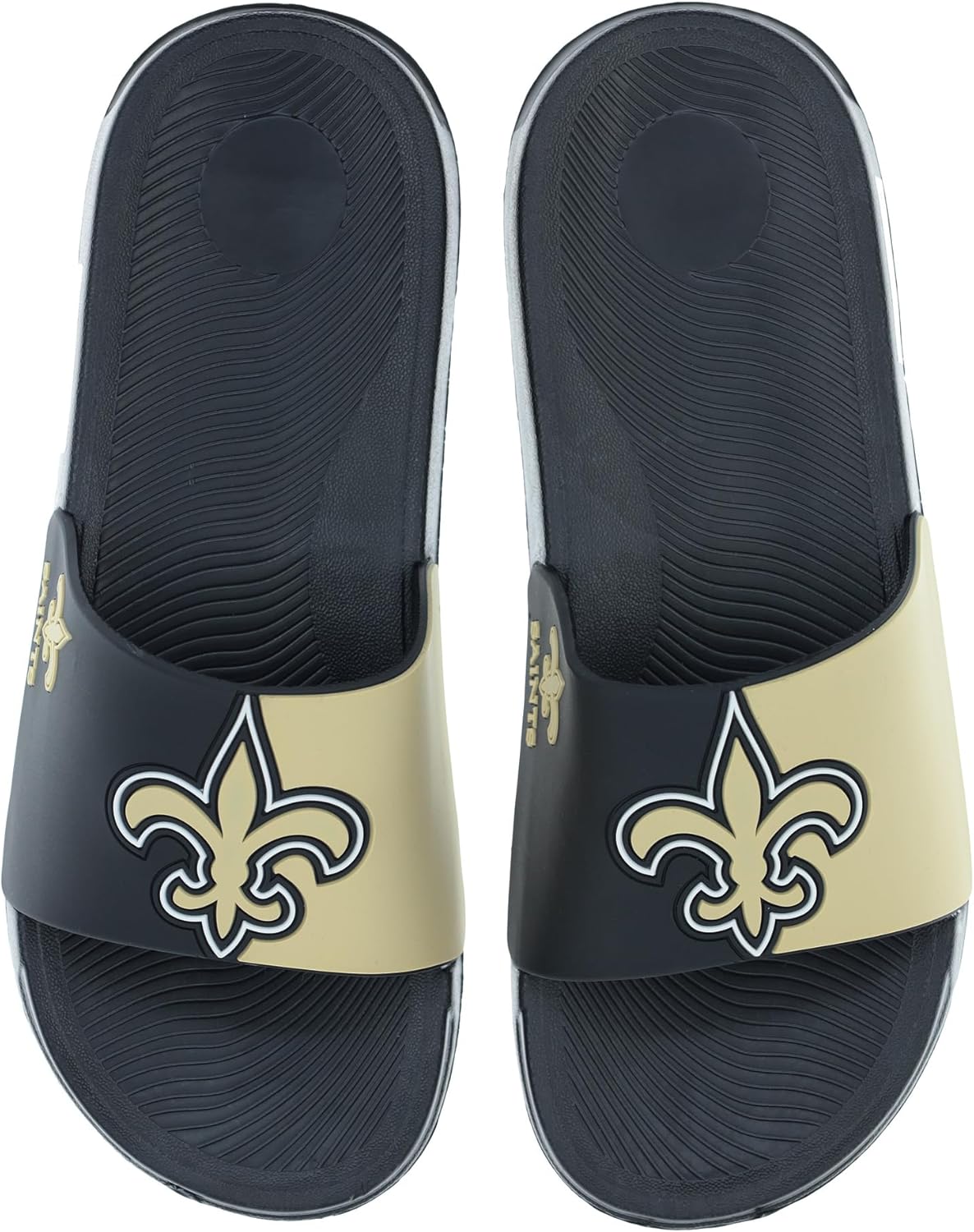 

Мужские сланцы FOCO с крупным логотипом NFL, New Orleans Saints