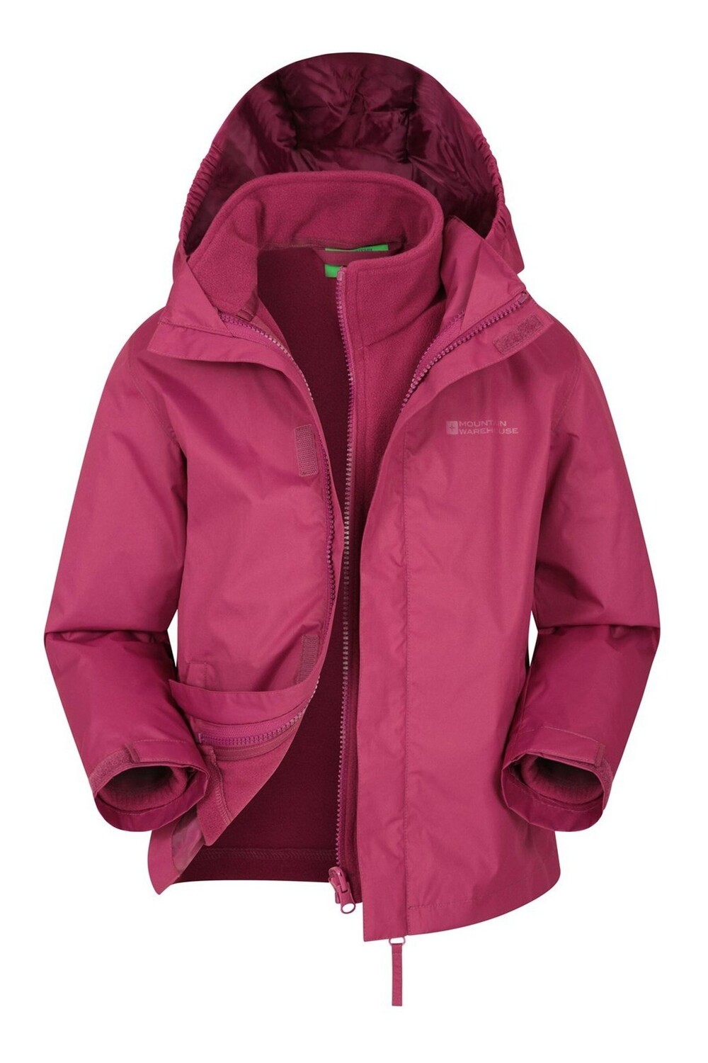 

Детский дождевик 3 в 1 Fell Mountain Warehouse, красный