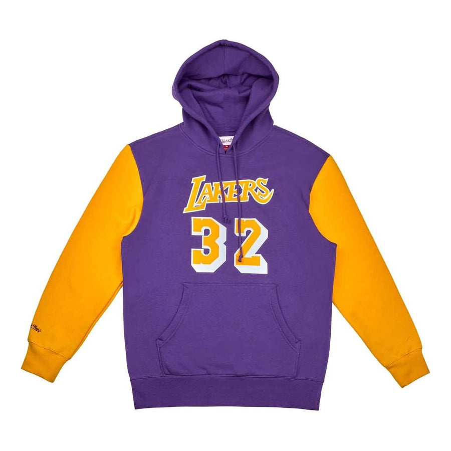 

Худи Mitchell & Ness x NBA Los Angeles Lakers Player Hoodie 'Magic Johnson 32', фиолетовый