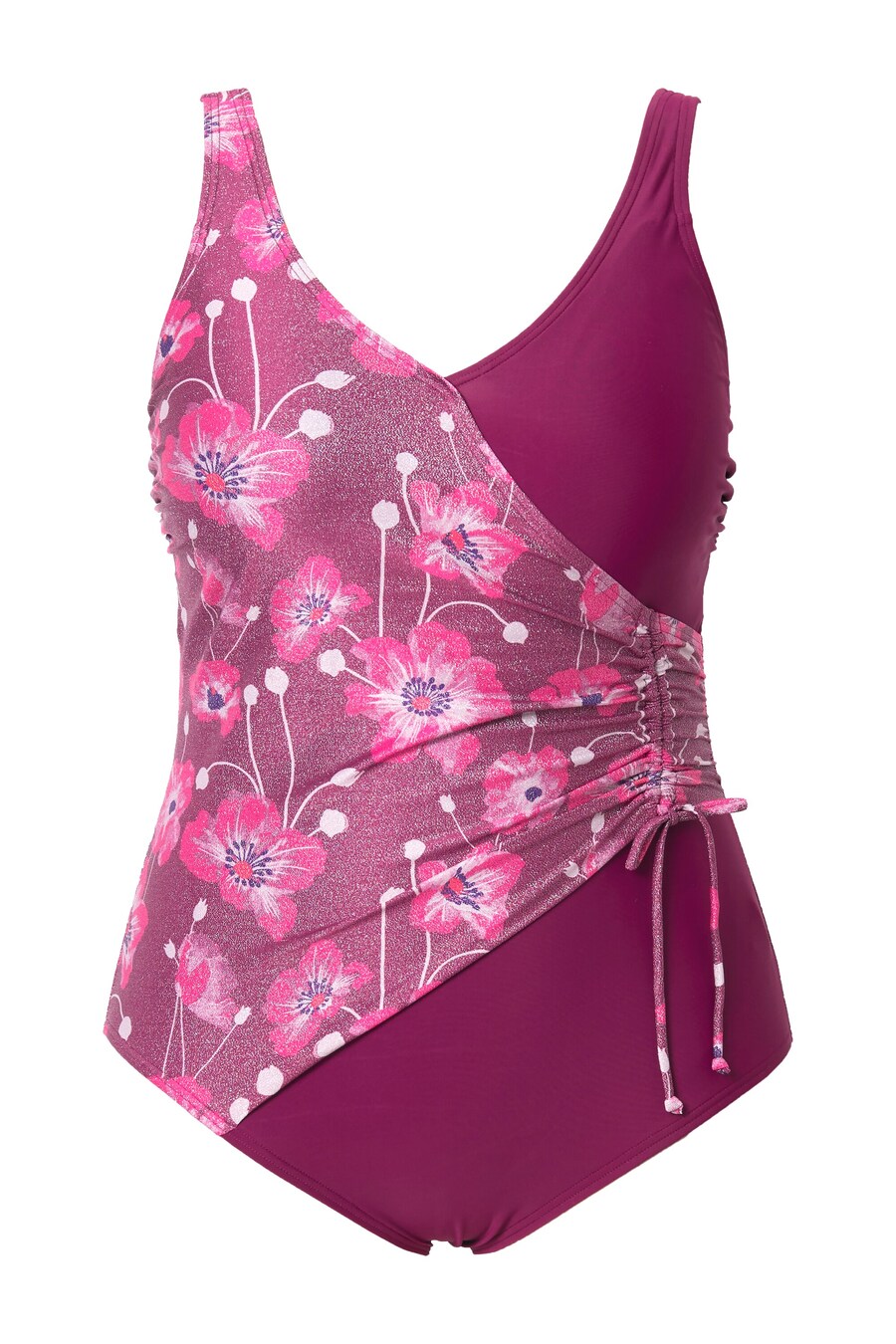 

Купальный бралетт Ulla Popken, Blackberry/mottled purple