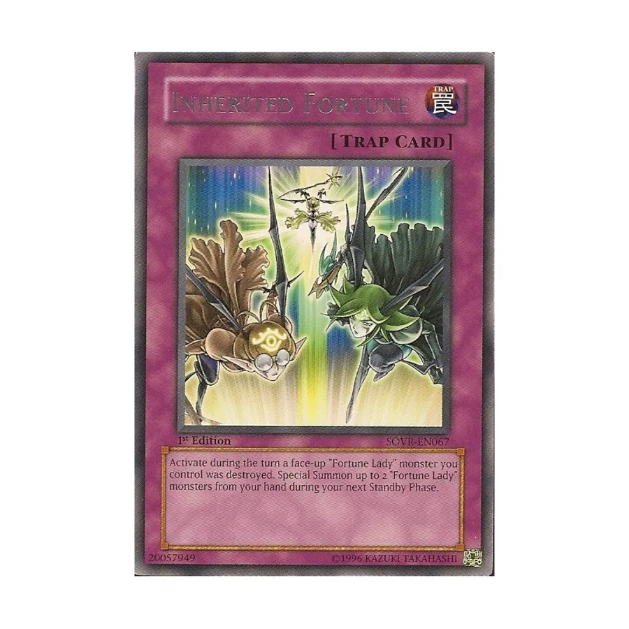 

CCG Унаследованная удача (редкая), Yu-Gi-Oh - Stardust Overdive - Singles