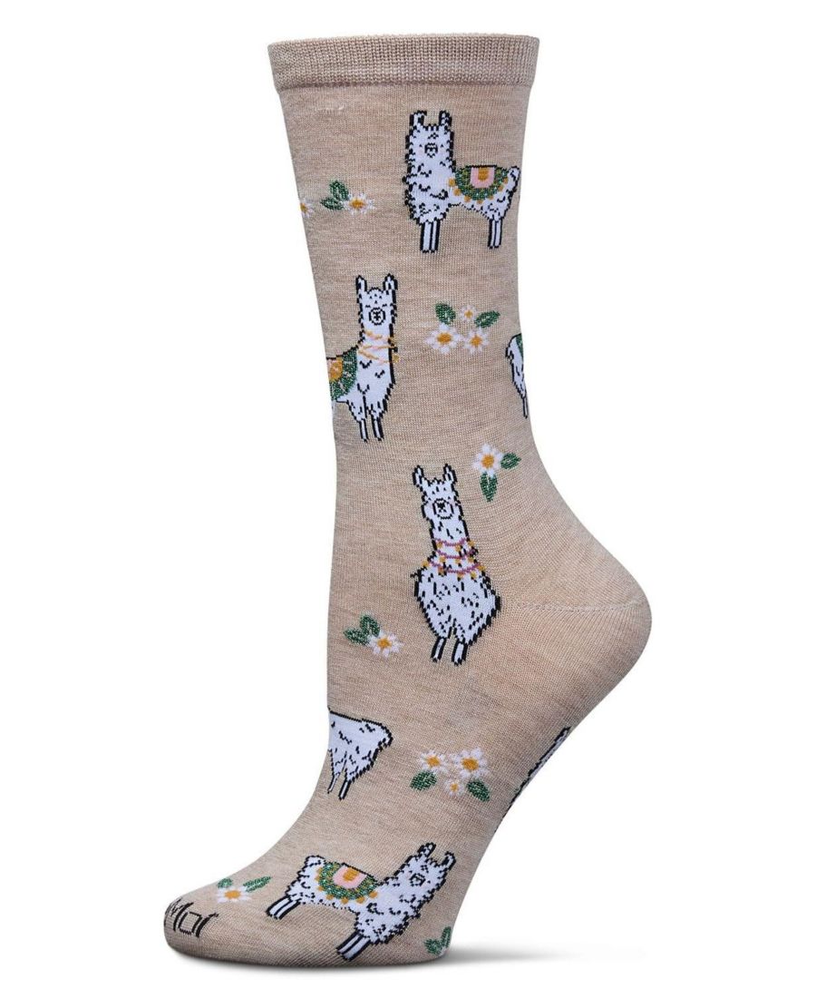 

Женские носки из альпаки и вискозы MeMoi, Oatmeal