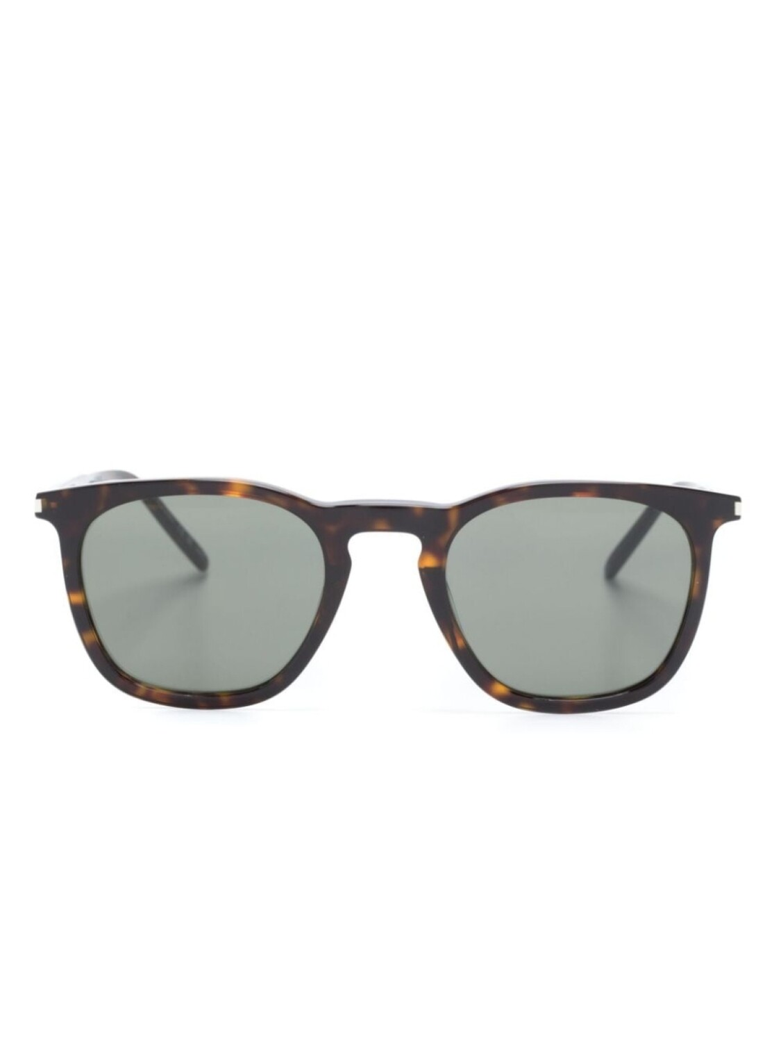 

Saint Laurent Eyewear солнцезащитные очки в квадратной оправе, коричневый