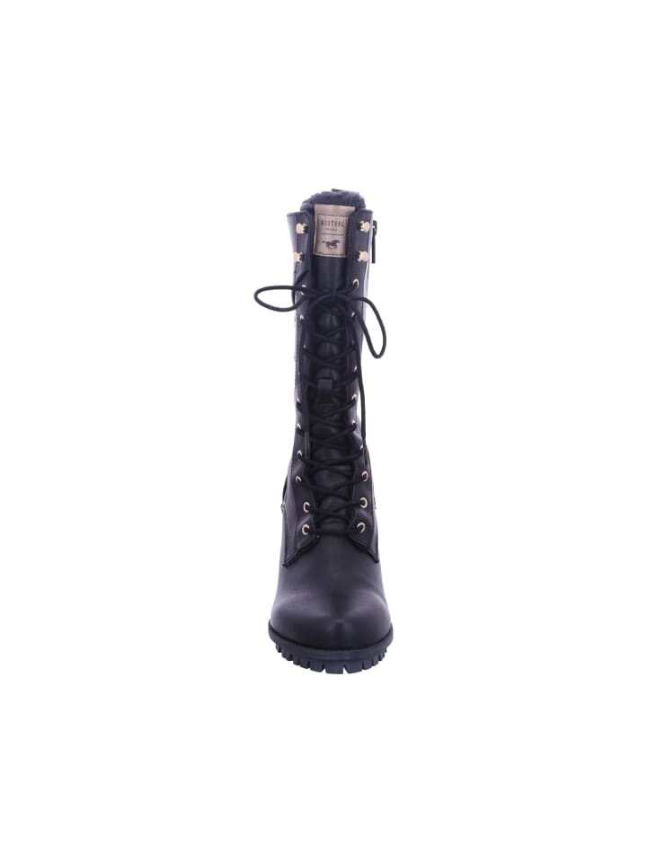 Ботильоны MUSTANG SHOES Keilstiefeletten, черный — фото 4