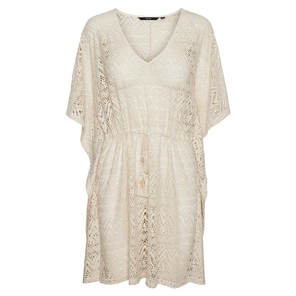 

Платье Vero Moda Maya Calf Short Sleeve Short, бежевый
