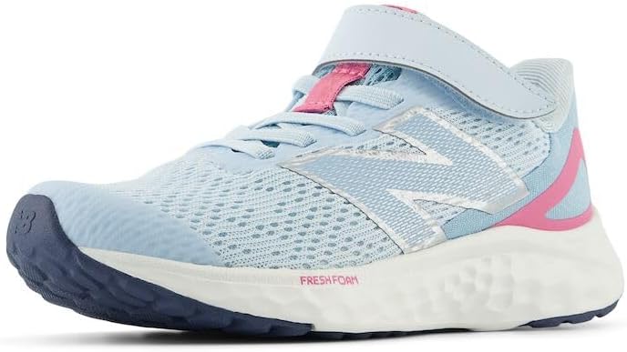 

Кроссовки для бега New Balance Girls' Fresh Foam Arishi V4, синий/розовый
