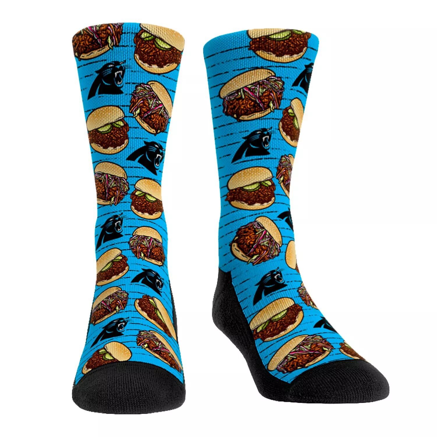 

Молодежные носки Rock Em Носки Carolina Panthers Localized Food Crew Unbranded