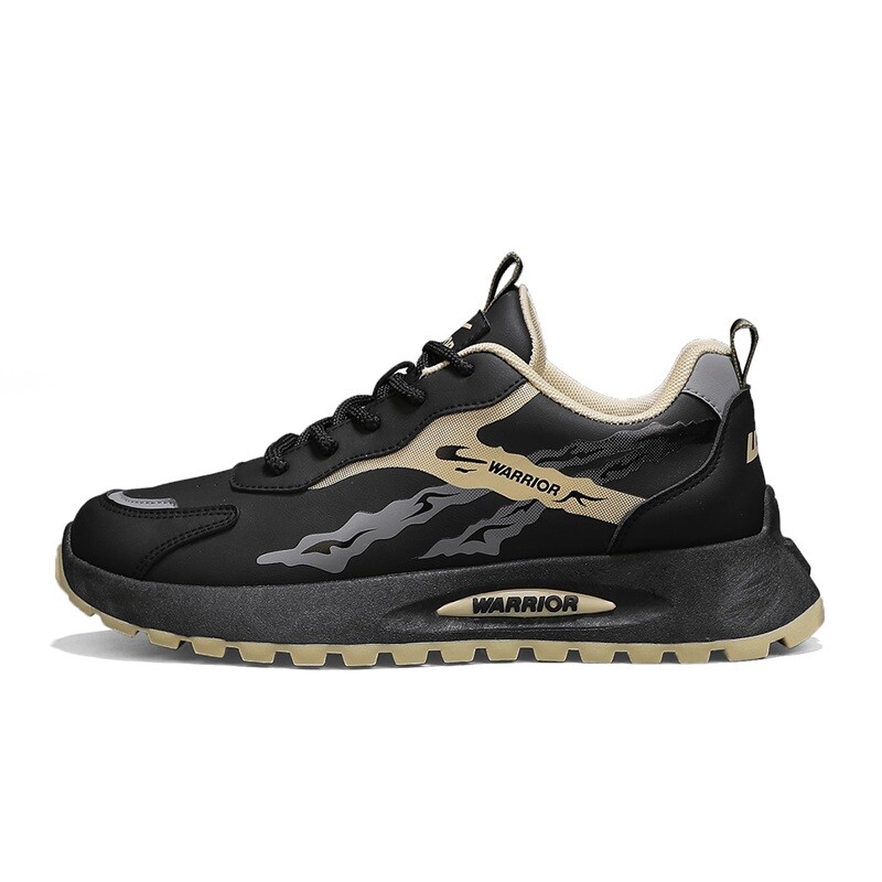 

Кроссовки мужские Lifestyle Shoes Men Low-Top Warrior, цвет Black/Khaki