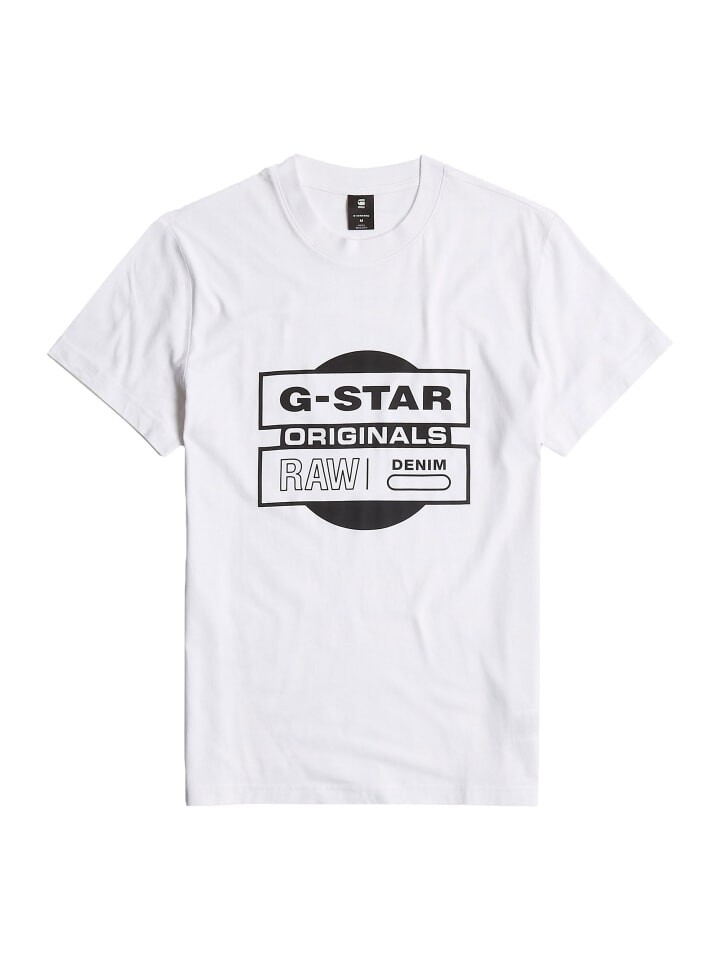 

Футболка G-Star Raw T-Shirt 1er Pack, белый
