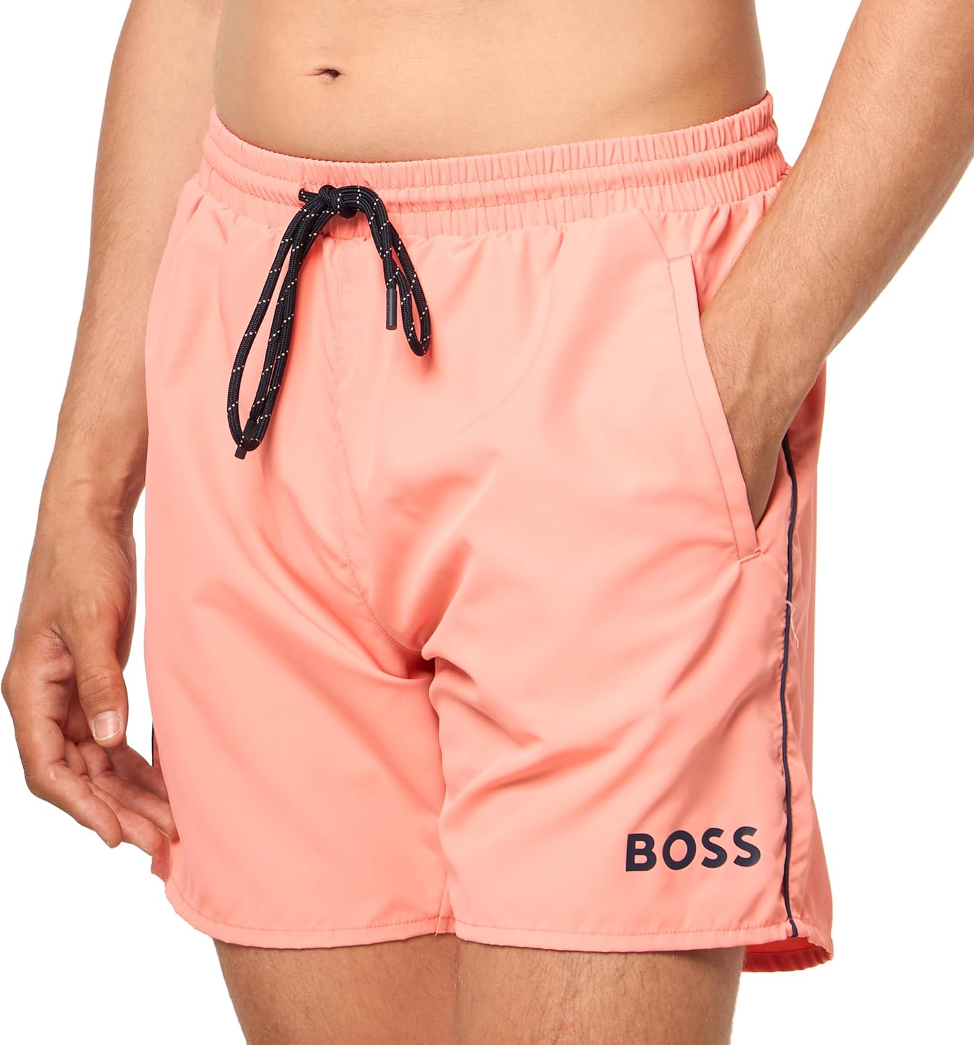 Плавки-шорты BOSS мужские Starfish 6 дюймов, Pink Petal — фото 3