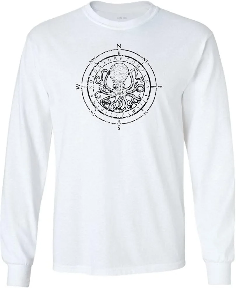 

Футболка Joe's USA Koloa Octopus Logo Heavy Cotton Long Sleeve