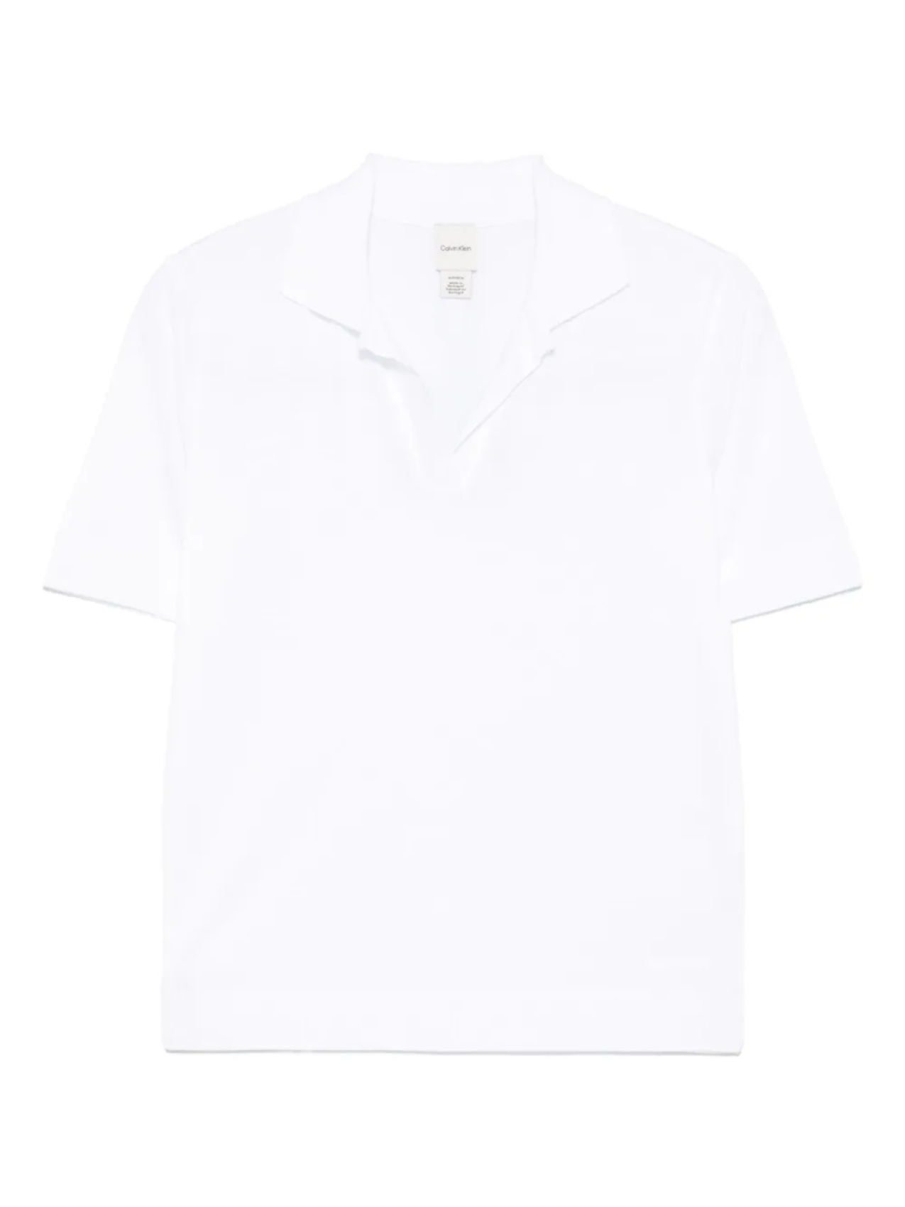 

Футболка в рубчик Calvin Klein, белый