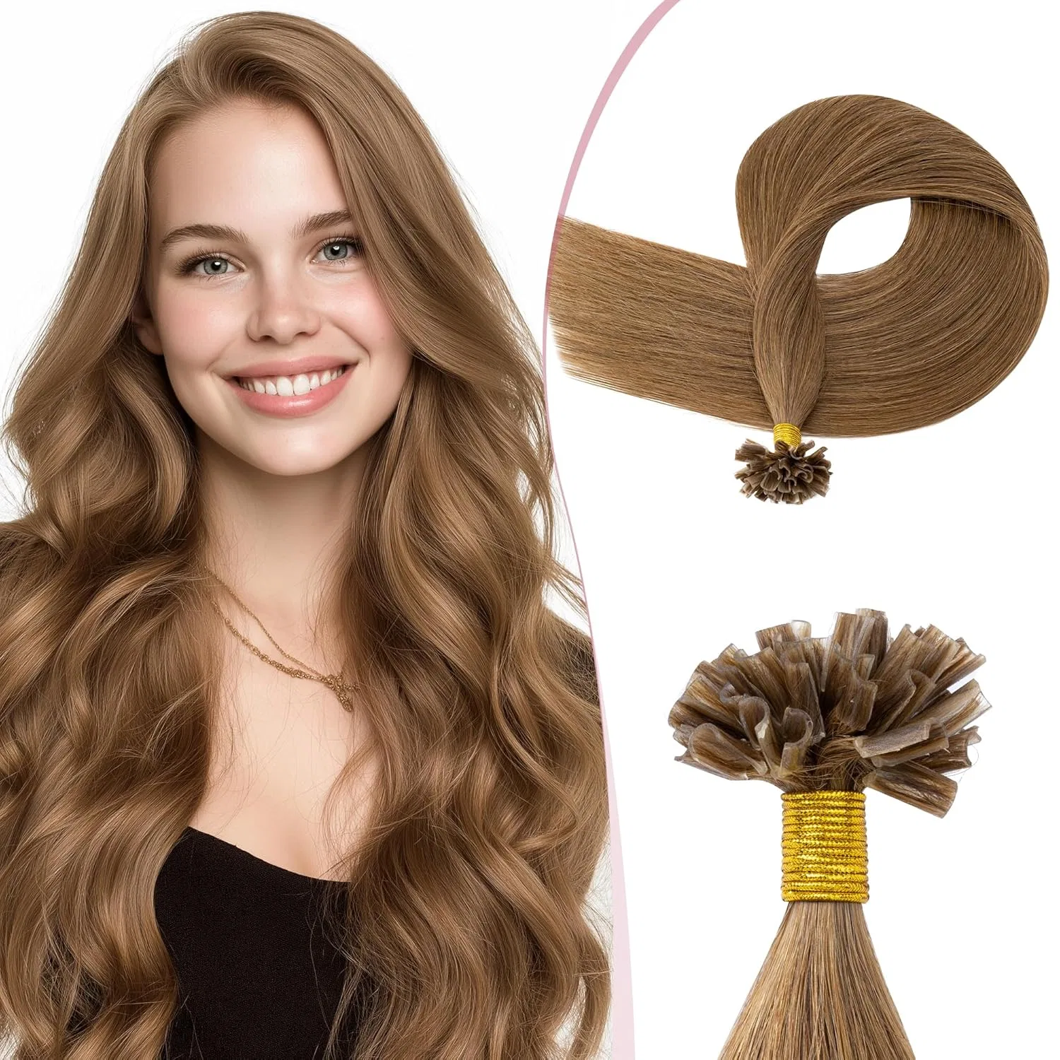 Наращивание волос кератиновое «Bondings Hair Extensions» от SEGO Sego, # 6R