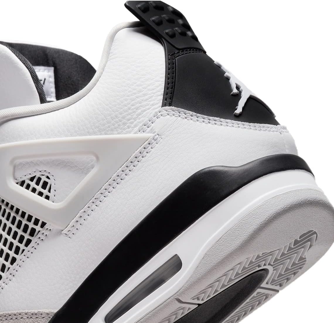 Мужские кроссовки Nike Air Jordan 4 Retro, черный — фото 2