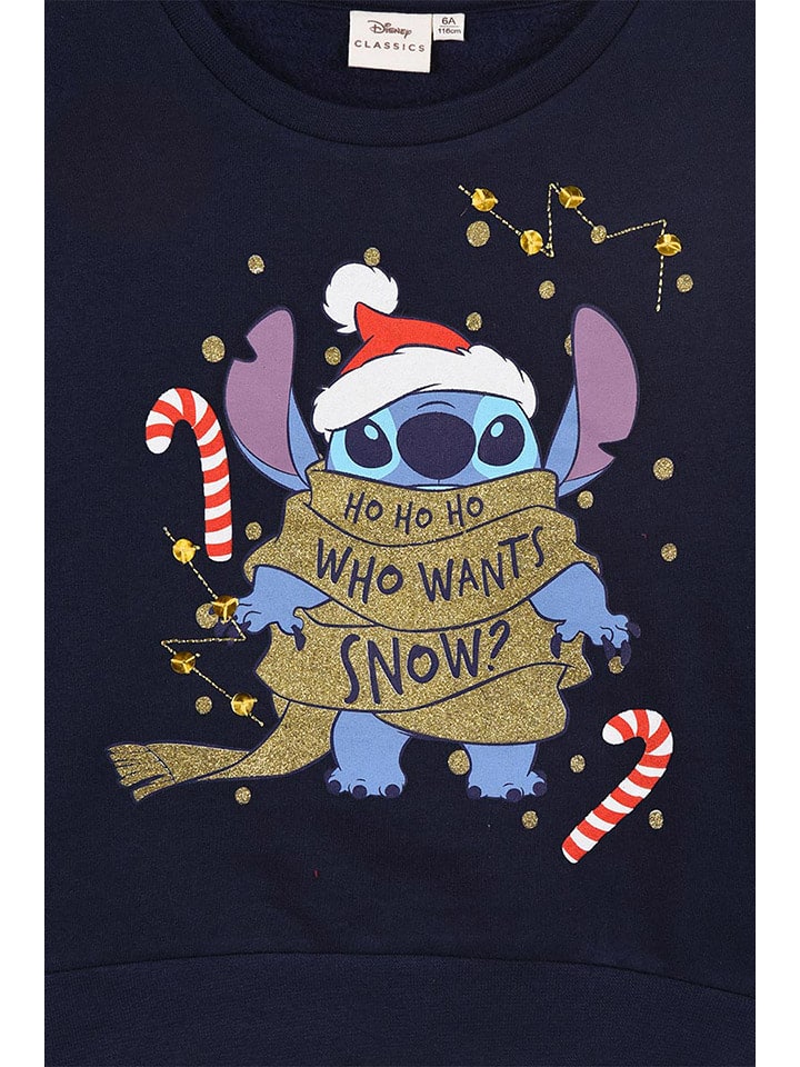 Толстовка Лило и Стич черного цвета Lilo & Stitch — фото 3