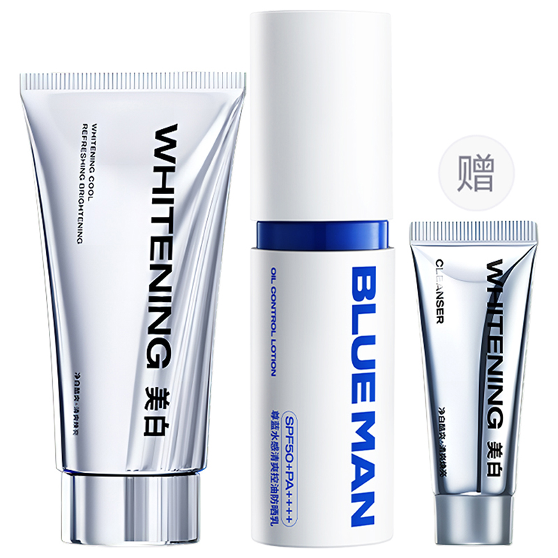 Крем для лица SPF BLUE MAN Очищающие средства для мужчин